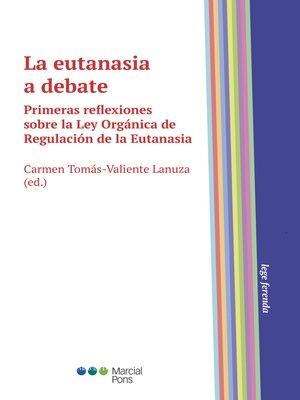 cover image of La eutanasia a debate